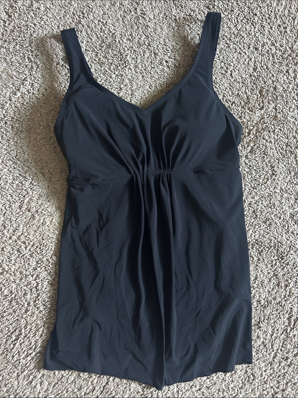 L.L. Bean Black Women’s Swim Top